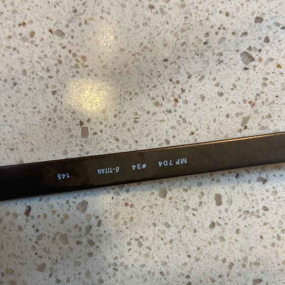 Kazuo Kawasaki prescription eyeglass frame - Picture 4 of 5